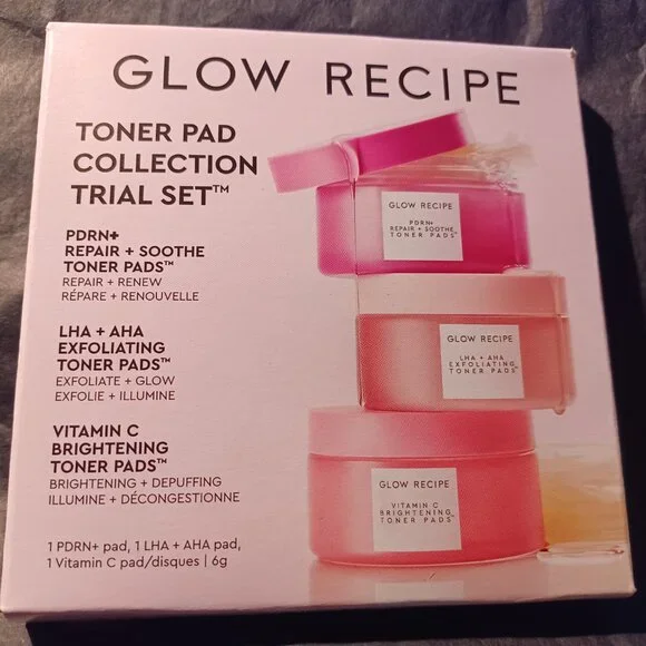 GLOW Recipe Watermelon Glow Niacinamide Dew Drops & Bonus Trial set Toner Pads - Picture 3 of 3